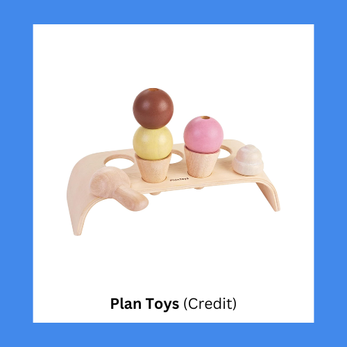 Plan Toys Sustainable Ice Cream Cone Toys