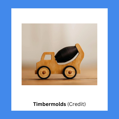 Timbermolds Personalized Cement Truck