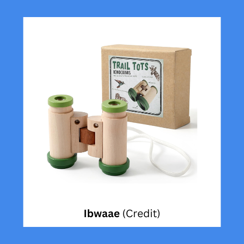 Trail Tots Ibwaae Kids Binoculars For Bird Watching