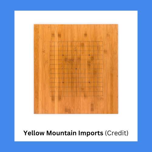 Yellow Mountain Imports Portable Wooden Go Game Set