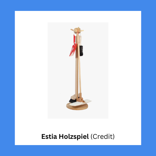Estia Holzspiel Wooden Cleaning Accessories Set