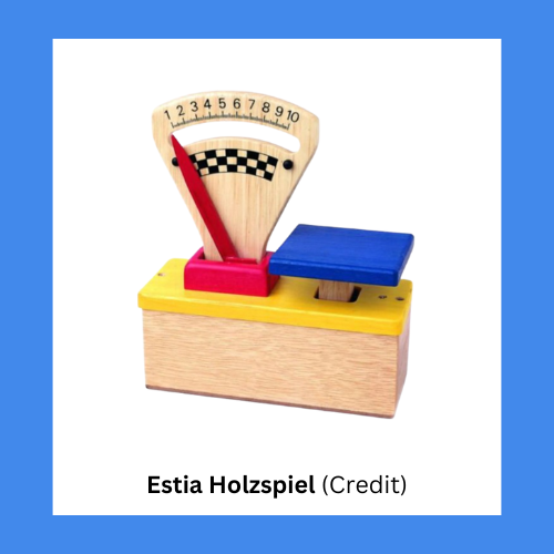 Estia Holzspiel Wooden Weigh Scale