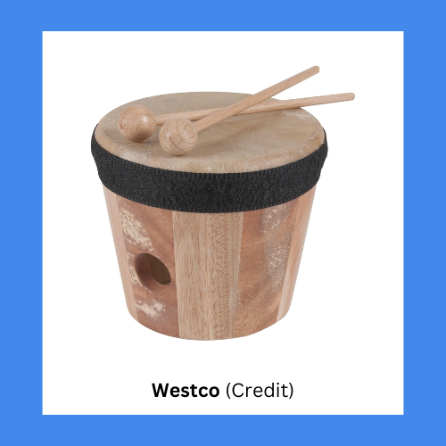 Westco Wooden Children’s Drum