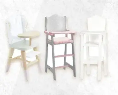 Top 5 Wooden Baby Doll High Chairs, Wooden High Chairs For Baby Dolls