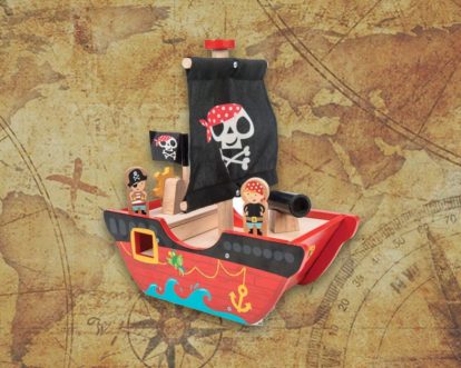 Best Wooden Pirate Ship Toys For Kids And Toddlers